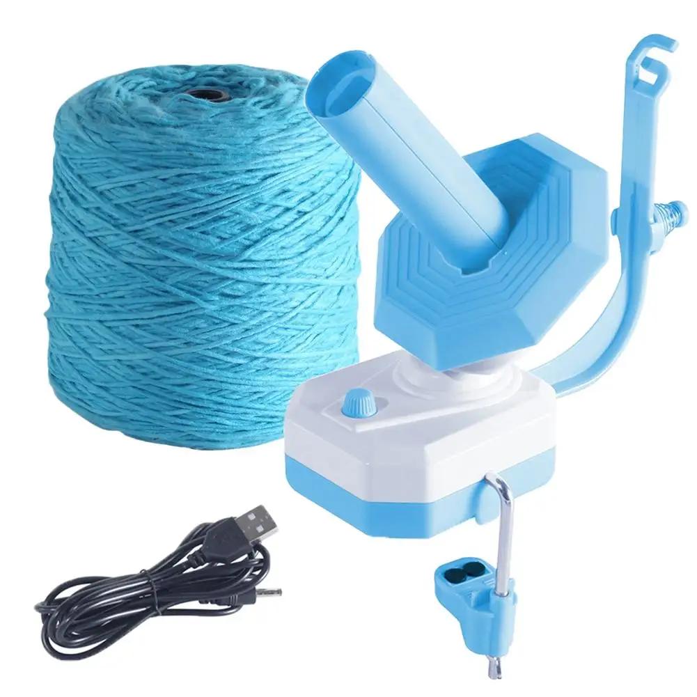 Electric Yarn Ball Winder Non Slip Base Efficient Auto Yarn Spinner Wool Spinner Roller for Knitting Enthusiast Y5P9