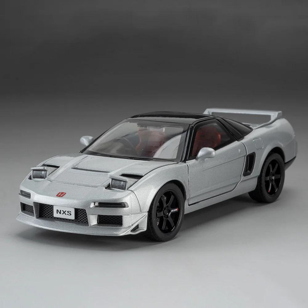 1:32 NSX Lancer Evolution IX Sportwagen Modell Spielzeug Miniaturfahrzeug Legierung Diecast Türen öffnen Stoßdämpfung Hobby Geschenke
