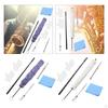 Flute Clarinet Cleaning Brush Set for Players Music Instrument Parts Lightweight with