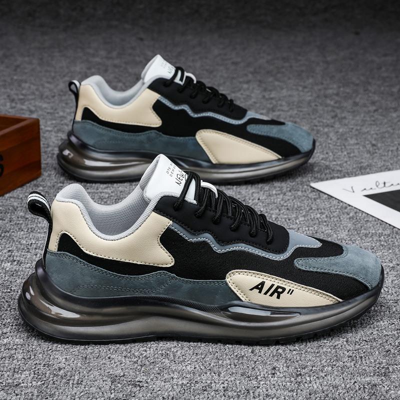 Color Block Mens Shoes Casual Designer Male Sneaker Running Outdoor Platform Sport Fashion Luxury Tenis Leather Trainers Loafers