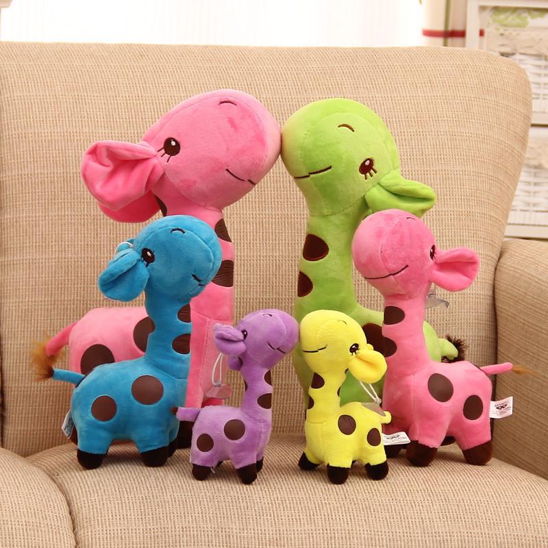 Lovely Giraffe Soft Plush Toy Animal Dear Doll Baby Kid Children Birthday Gift