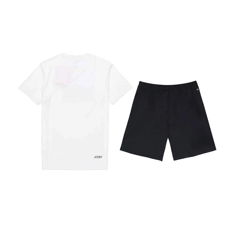 Li Ning Casual Sportswear Unisex White+Black YTST081-2+YKSV147-2