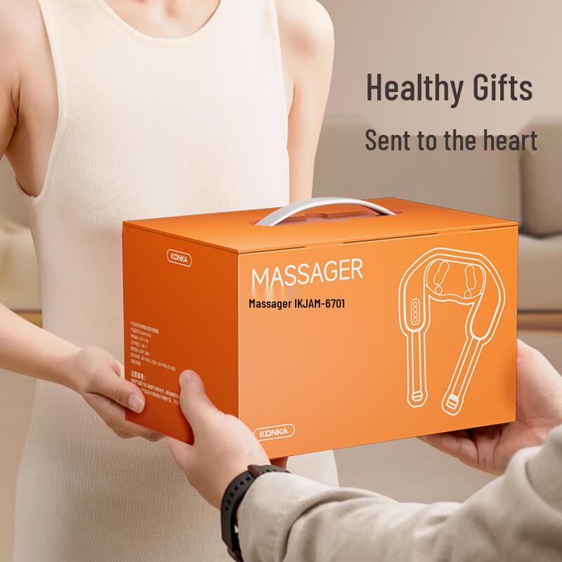 KONKA Neck and Shoulder Massager Shawl with Heat