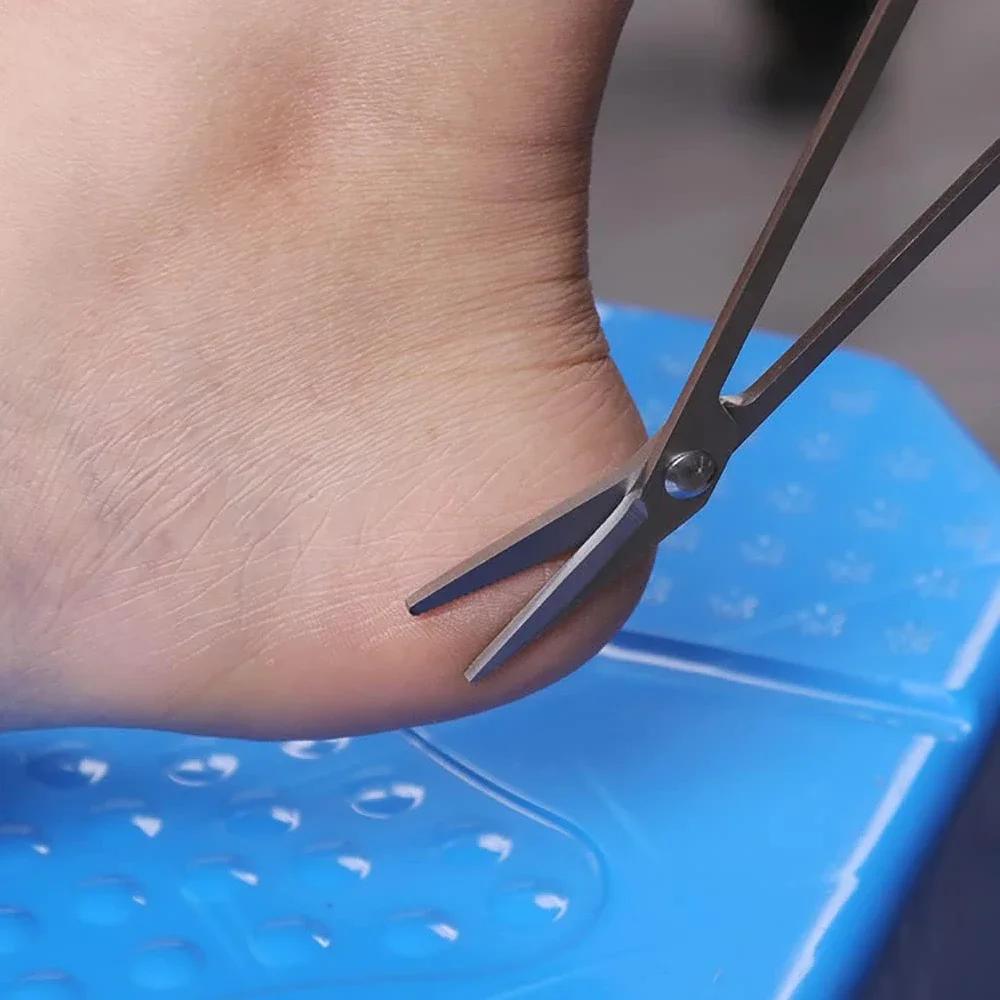 Long Handle Toenail Clippers Scissors 1Pc Nail Cuticle Scissors Stainless Steel  Nail Cutter Scissors Pedicure Manicure Tool