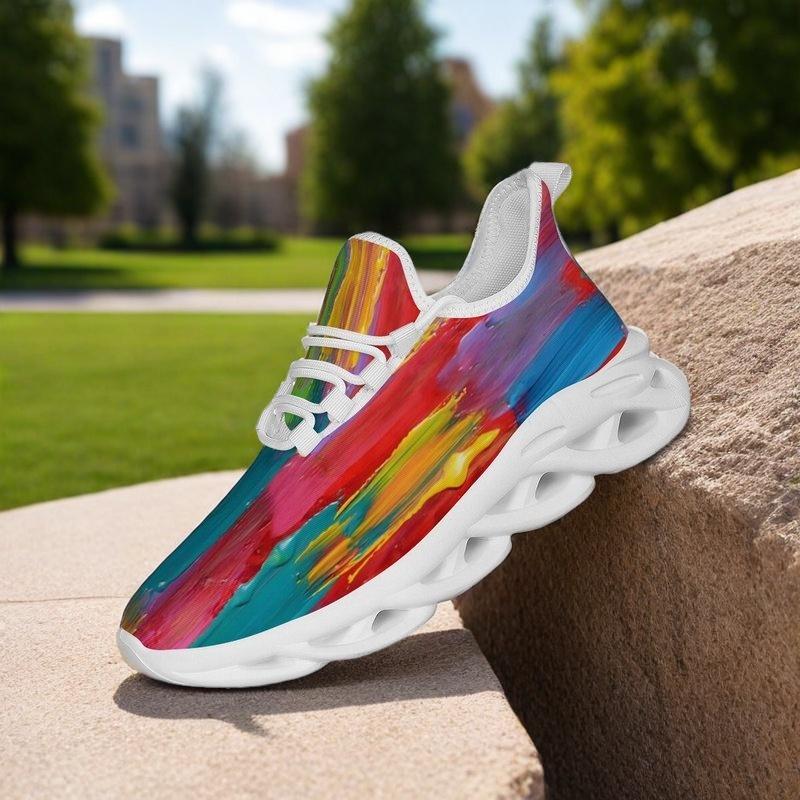 Men's Sneakers Men Summer Shoes Breathable Walking Shoes Mens Comfortable Casual Sneakers Non Slip Male Running Sports Shoes Man