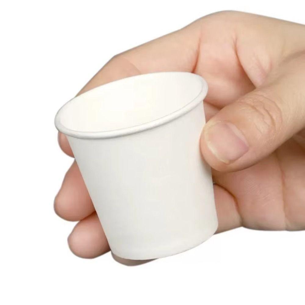 200Pcs Thickened Disposable Paper Cup Multisize Paper Cup Set Paper Coffee Cup Wedding Reception
