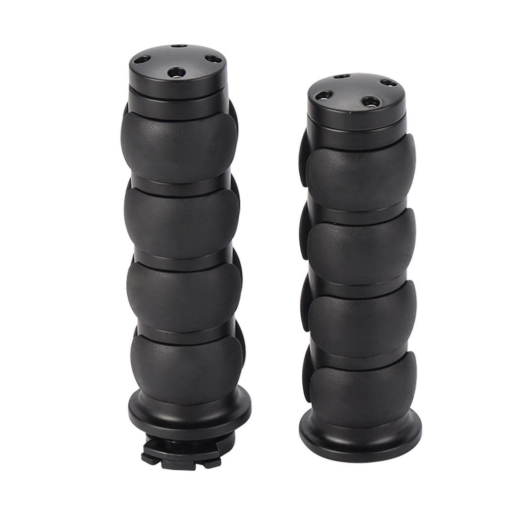 Retro Motorcycle Handlebar Grips for Harley - Fits 22mm & 25mm Cruisers