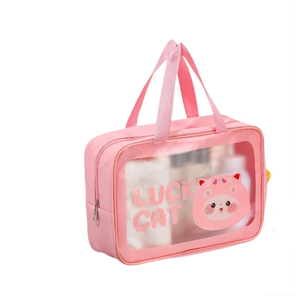 Travel Makeup Bag Multifunctional Waterproof Storage Bag Portable Makeup Organizer Portable Transparent Cosmetic Pouch For