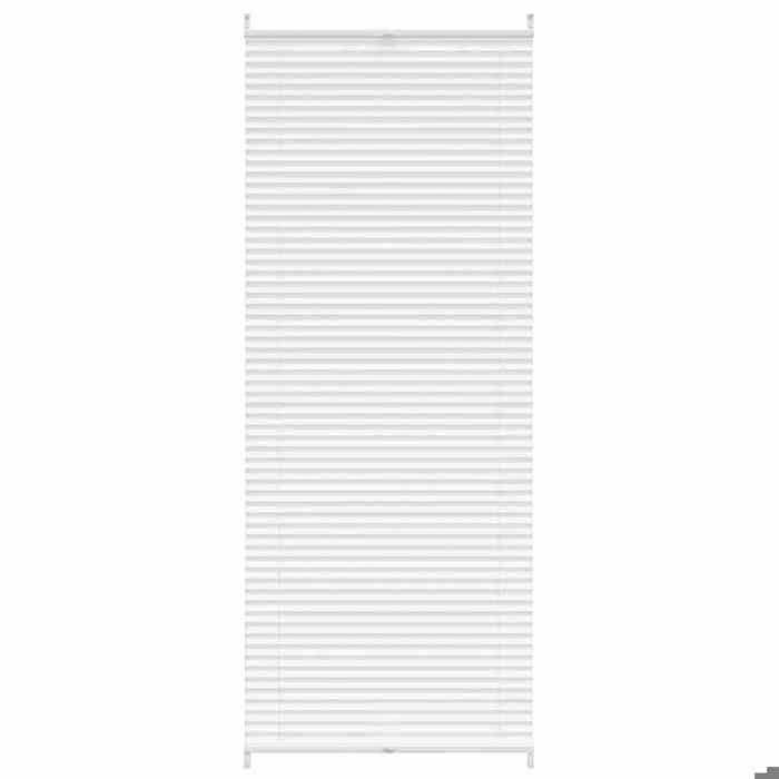 Plissé store - Maison Exclusive - 70 x 200 cm - Wit - Montage zonder boren