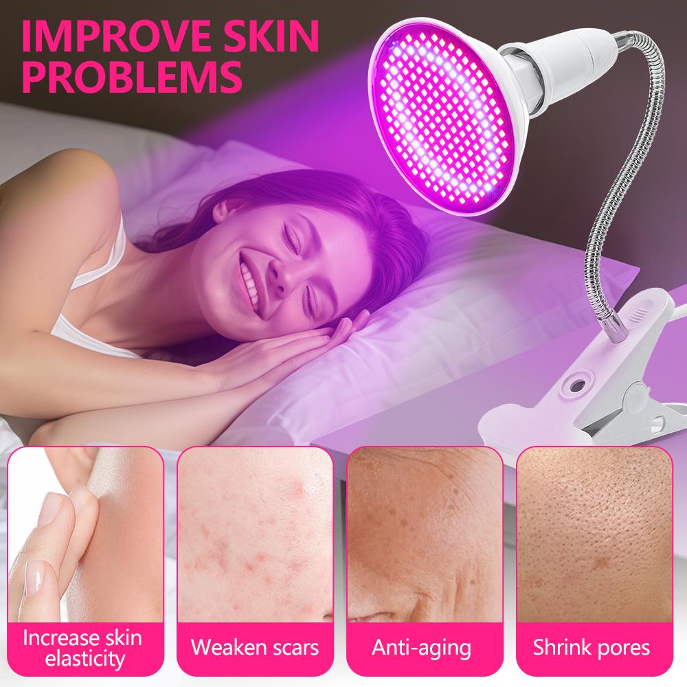 Red Light Photon Beauty Lamp LED Tightening Skin Anti Aging Professional Beauty Skin Care Photon Instrument