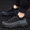 Fashion 2025 New Fashion Trend Men's Shoes Outdoor Casual Shoes Thick Soled Comfortable Fly Woven Design Lightweight Soft sole Sneakers