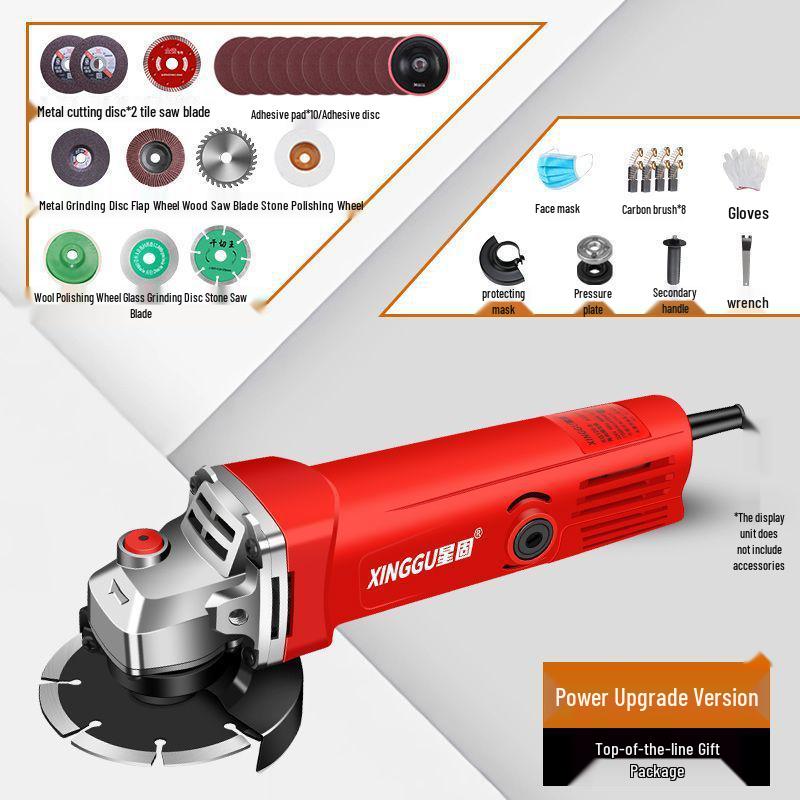 Multifunctional Electric Angle Grinder and Polisher for Home Use