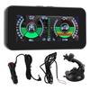 Universal Intelligent Car Inclinometer Tilt Gauge High Resolution HUD Digital Angle Slope Meter for Automobile