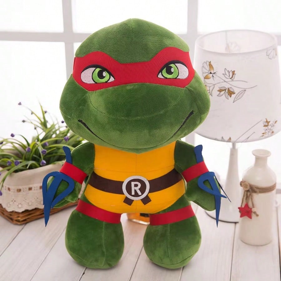 25cm Anime Plush Toys Mutant Ninja Turtles Cute Cartoon Donatello Raphael Leonardo Dolls Christmas Birthday Gifts