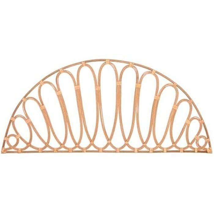Tête De Lit - HOME ESPRIT - Multicolore - 180 X 82,5 Cm - Paille Et Osier - Contemporain