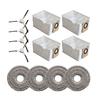 4 Dust Bags Included Robot Vacuum Kit 4 Side Brushes Included