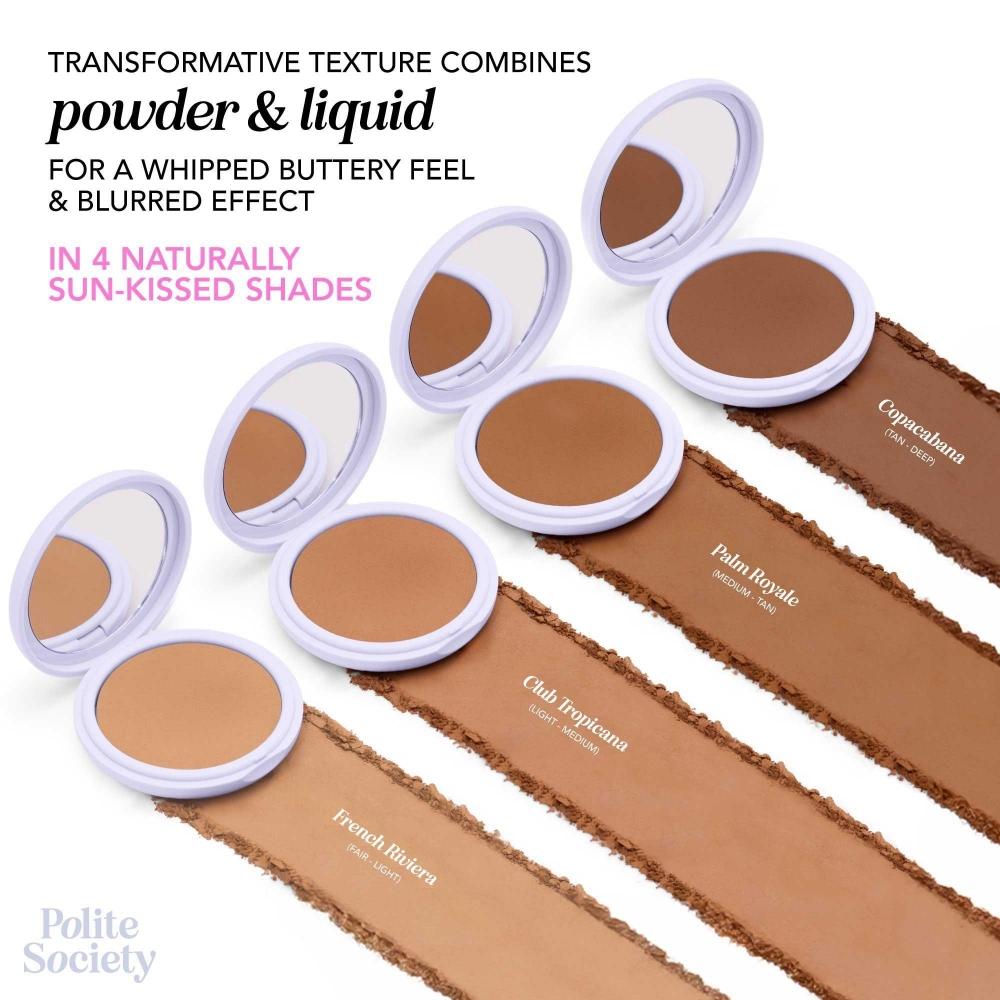 Polite Society Cabana Club Talkfreier, verwischender Bronzer, 0,17 oz