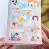 Japans Tijdschrift Sticker Snijfolie Handboek Materiaal Oude Leuke Stickerboek Een Geheel Enorm Dik DIY Decoratieve Collage Cadeau