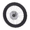 19 Inch Dirt Bike Front Wheel Assembly 70 100 19 Tire Rim Inner Tube 15mm Axle with Brake Rotor Replacement for CRF 125