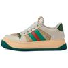 Screener Jigglypuff, Distressed Shoes Leather Low Top Skateboard Shoes Men's Beige Green 777106 AAC72 9554