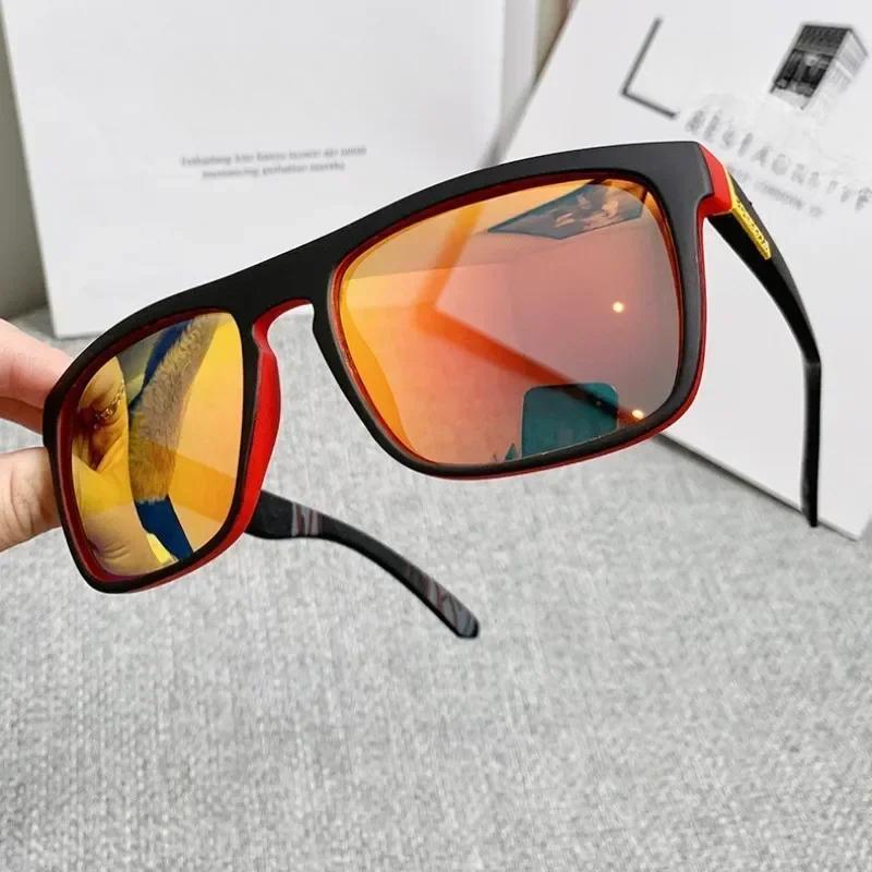 Ochelari de Soare de Modă Polarizați cu Schimbare de Culoare Bărbați Viziune Nocturnă Conducere Auto Ochelari de Soare Dirt Bike Motocicletă Ciclism Ochelari