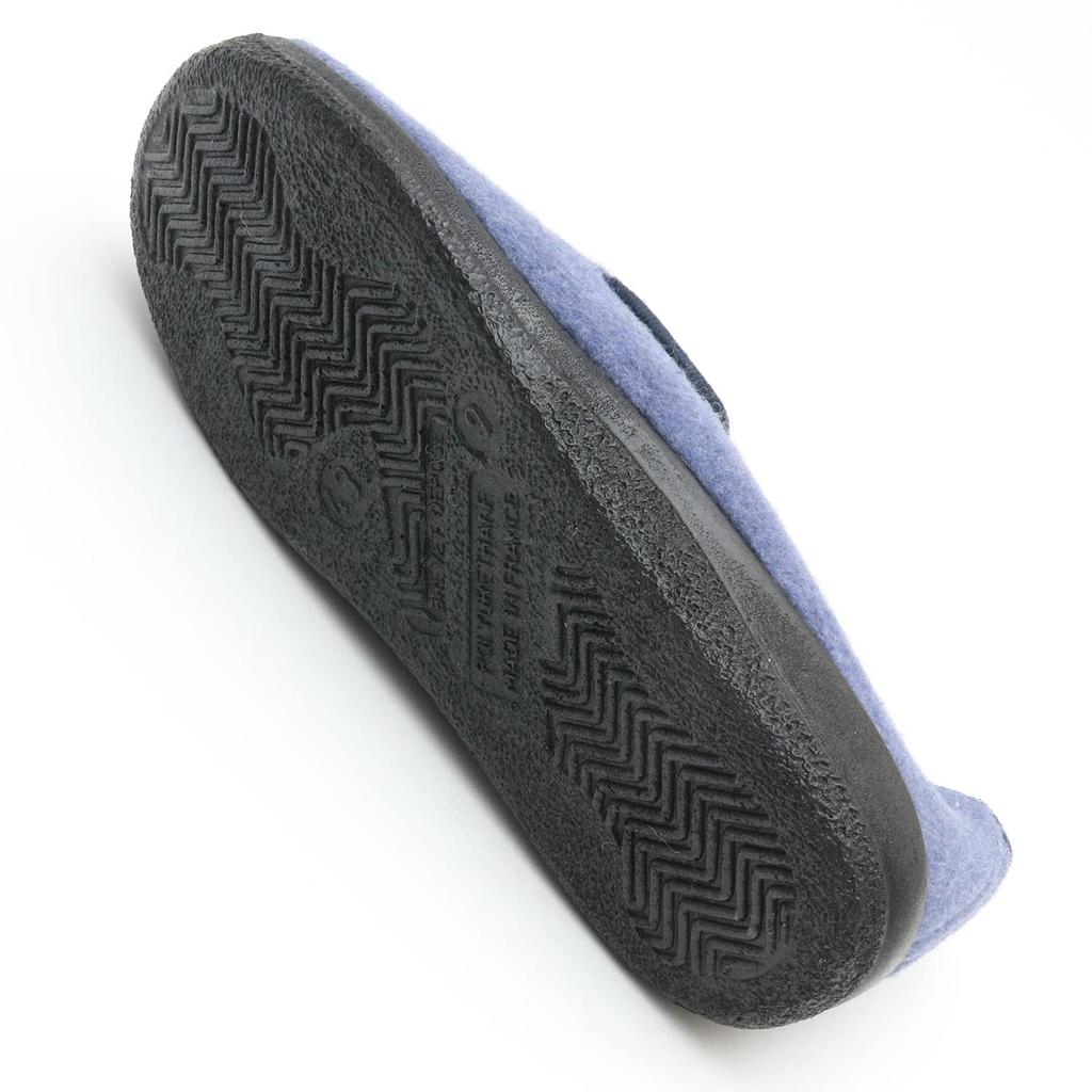 Air Plum SODOPAC WECOLO Room Shoes Indoor Made In [Slippers, Shoes, France] (Size 43, Blue)