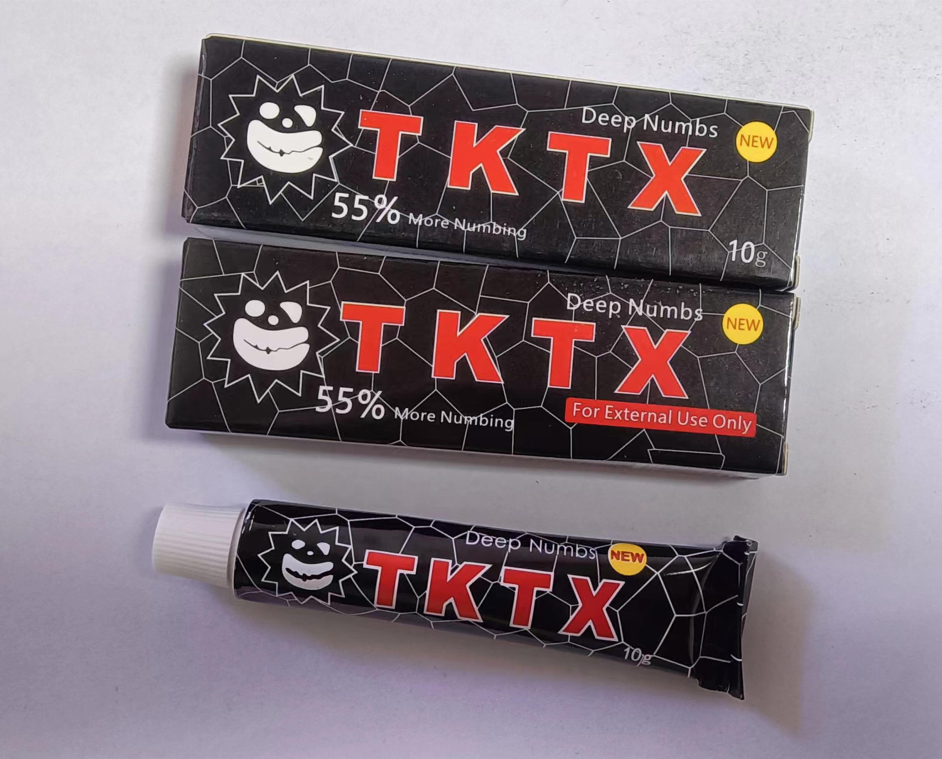

3шт Крем для татуировки TKTX 55% 10г/шт черный