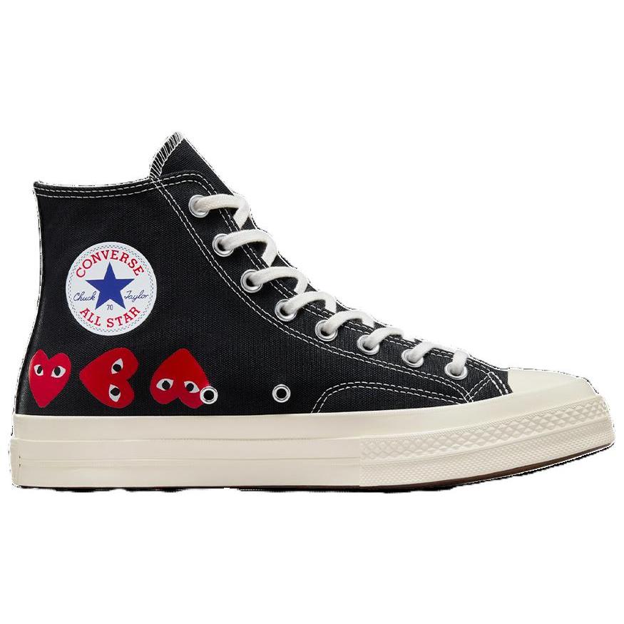 Chuck 70 Comme des Garçons Play x Chuck 70 Converse High 'Multi Heart - Black' A08147C