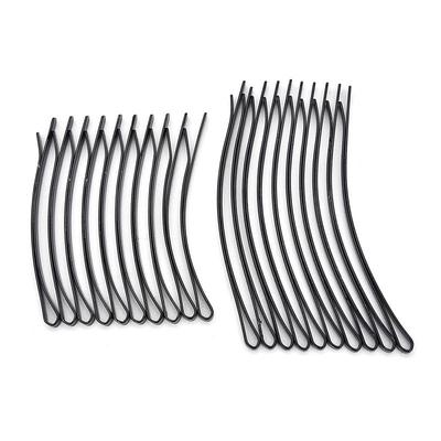 10Pcs Women Black Metal Hair Bobby Pins Grips Girl'S Hair Clip
