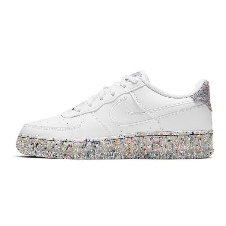 

Nike Air Force 1 Low GS Recycled Wool Pack White Kids Sneakers DB2813-100 38