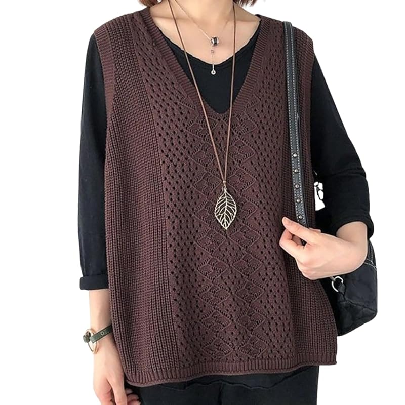 

[H.U.A] ladies two knit vest vest bolero outer tops waistcoat Mix and match spring vest Lose weight knit vest cable knitting spring summer autumn