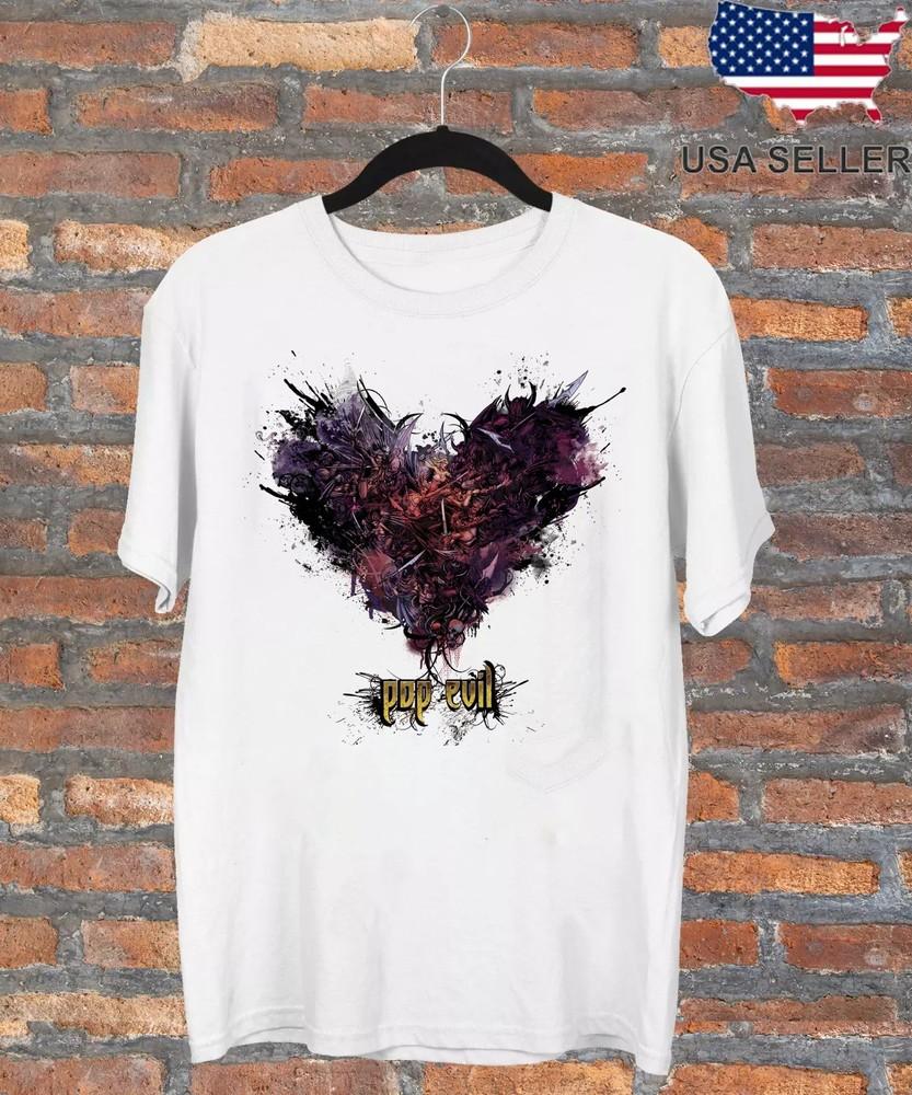 War of Angels (Deluxe Edition) - Album Pop Evil T Shirt Full Size  PA159 Unisex T-Shirt M