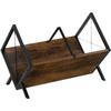 Retro Wooden Vinyl Record Storage & Display Rack