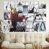 1pc Fullmetal Alchemist Tapestry, Living Room, Bedroom, Office, Party Decor, Ideal Festive Gift