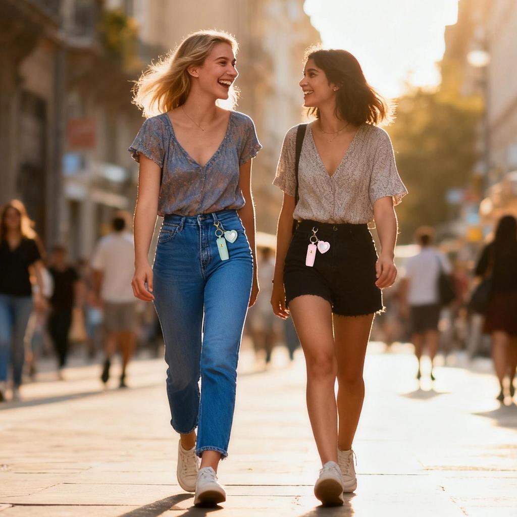 Lip Gloss Holder Keychain 4 Pieces Purse Charm Lip Stain Tint Case For Women Girls Ladies Wives Makeup Enthusiasts Travelers