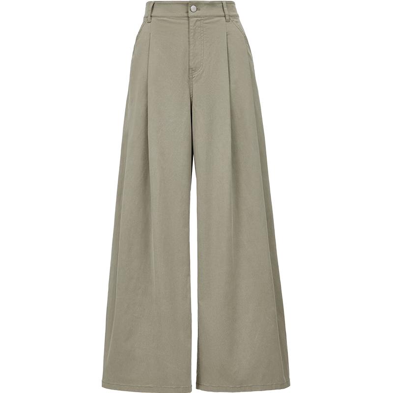 

VEROMODA Pleated Lyocell Blend Wide-Leg Pants S