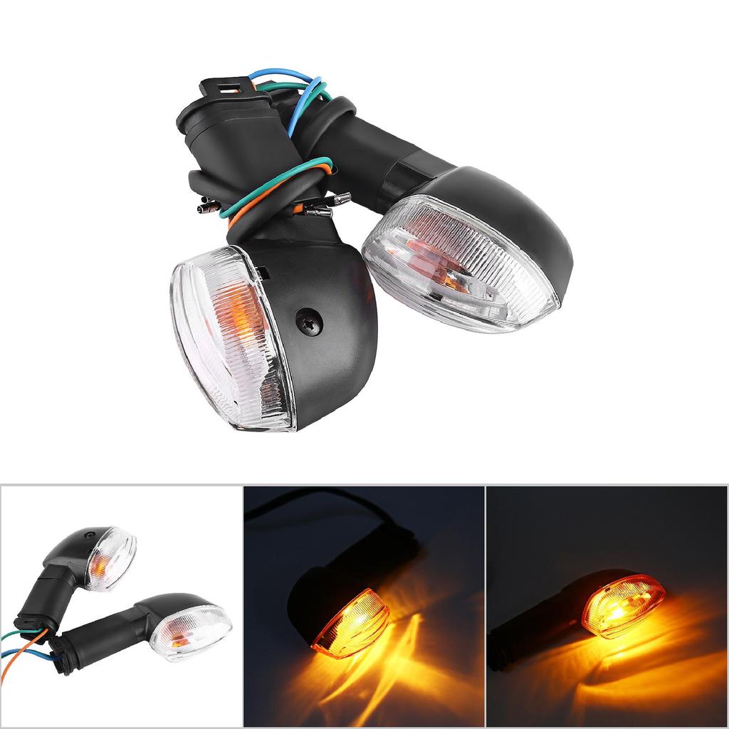 Motorcycle Turn Signal Light Indicator Lamp For Yamaha YZF R1 R6 FZ1 FZ6 With White Lens