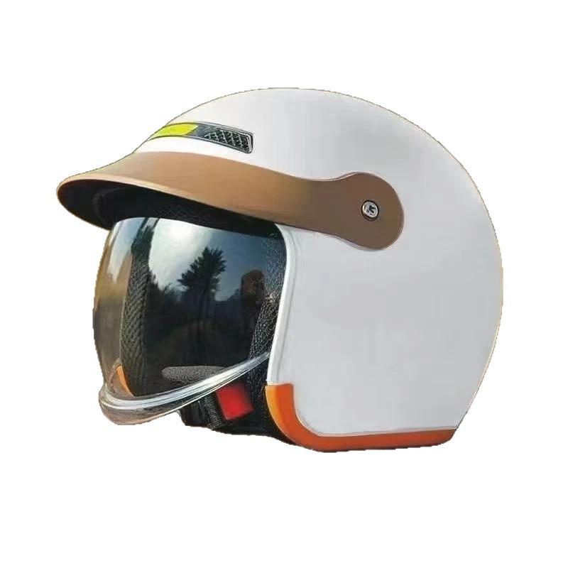 All-Season Universal Safety Helmet for Electric Bicycles and Motorcycles - Full Face and Half Helmet for Men and Women