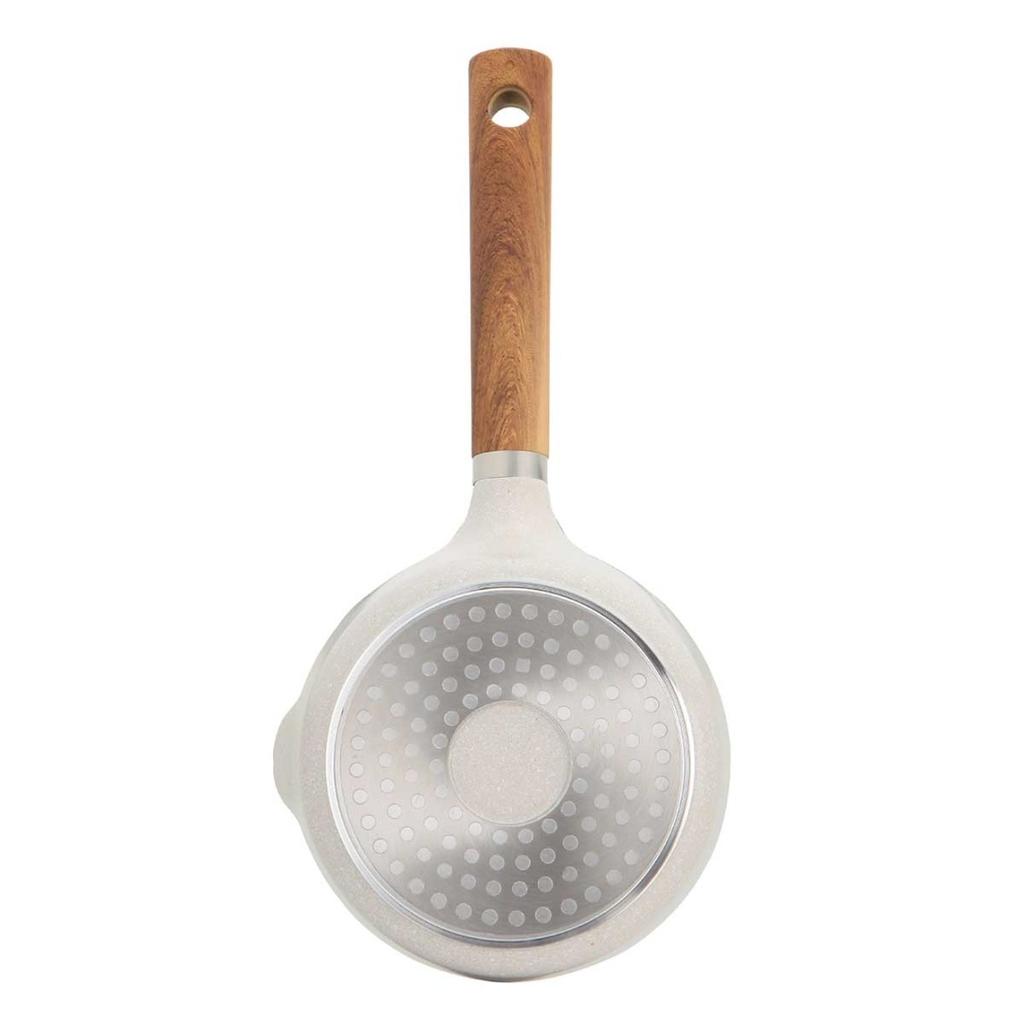 RONDELEK MARMURKOWY 16cm Z POKRYWĄ BERGNER BG-30635 NATURALLY