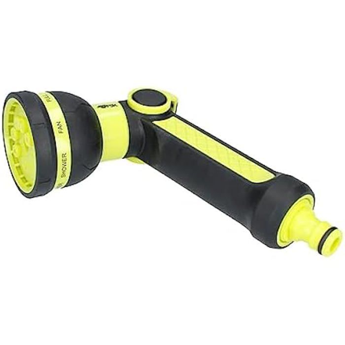 Pistolet D'arrosage - FERRESTOCK - FSK - 8 Fonctions - Couleur Verte - Ergonomique