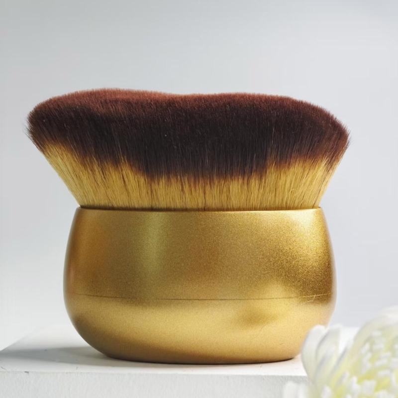 Professional Kabukis Makeup Brush For Full Body Selfs Tanning Bronzer Blending Seamless Coverage