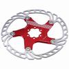 203mm Floating Disc Six Bolts Bicycle Mountain Bike Brake Disc Cycling Accessory(redsilver )