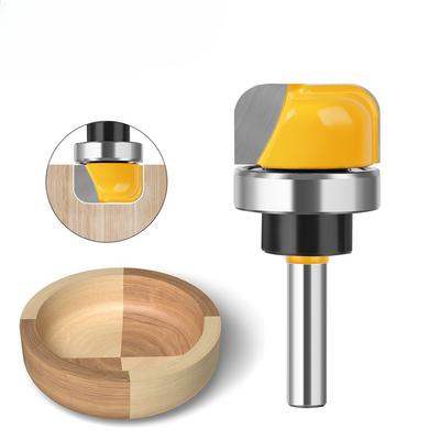 8 Handle Imitation Deep Round Bottom Bakelite Milling Woodworking Tool Round Bottom Linear Cutter Engraving Machine Keyhole Cutter Milling Cutter