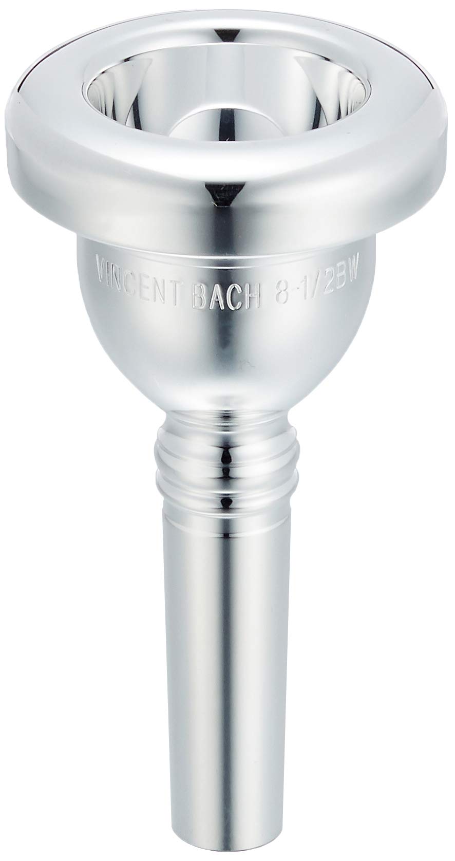 

Back trombone mouthpiece 8 12BW silver plated finish (for small tube)