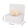 Wet Wipes Storage Box Dustproof Tissue Storage Box Wet Wipes Dispenser Holder with Lid Baby Nappy Wet Tissue Box Tissue Holder