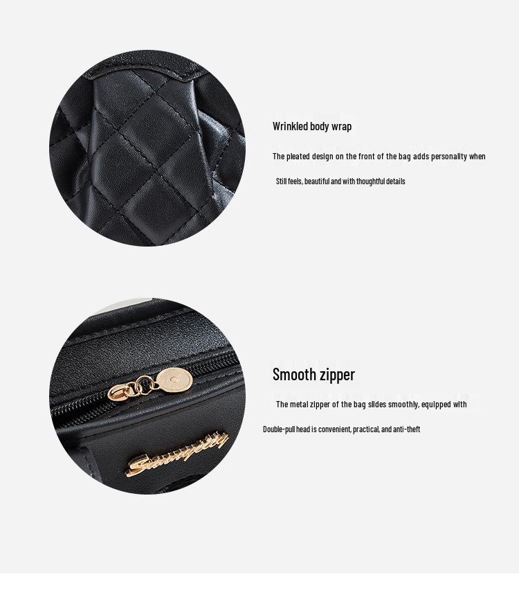 2026 Women's Fashionable Diamond Pattern Crossbody Bag - Versatile for Everyday Commute