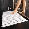 90x40cm Badezimmer Anti-Rutsch-Matte mit Saugnapf Faltbar Skalierbar Duschbodenmatte Anti-Rutsch Umweltschutz Sicherheitsmatte Badezimmerteppich Badvorleger