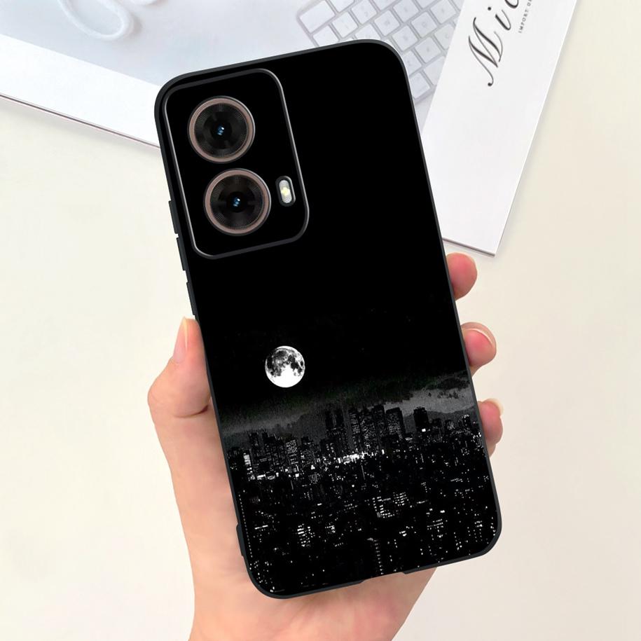 For Motorola Moto G85 5G Case Cute Astronaut Girls Soft Silicone TPU Phone Cover For Moto G85 2024 Funda G 85 MotoG85 Matte Case