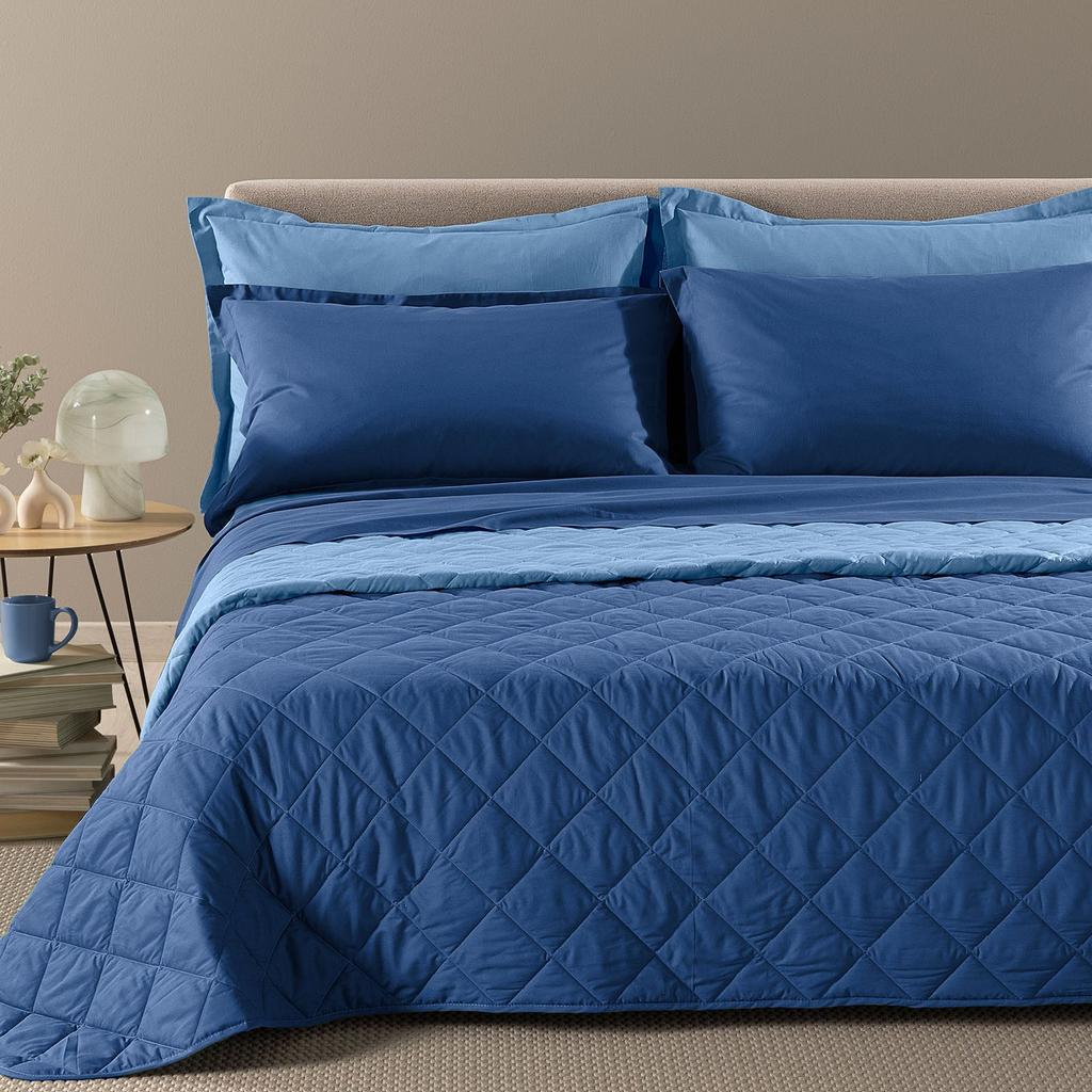 Spring Bedspread Vita Double In Cotton 80 G/sqm