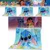 Cozy Plush Cartoon Patterned Air Conditioning Blanket For Kids With Man Design